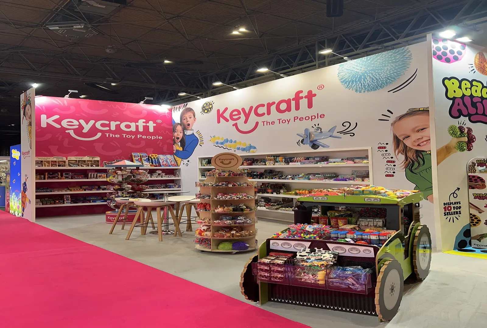 Keycraft stand on the hall floor at Spring Fair, NEC Birmingham