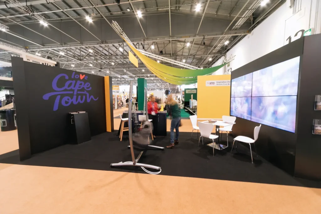 City of Cape Town's exhibition stand at WTM London built by Booth Exhibits™