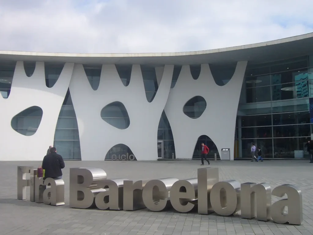 Fira Barcelona venue seen from the outside.