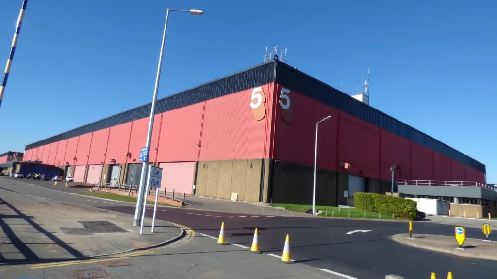 Hall 5 at the National Exhibition Centre in Birmingham.