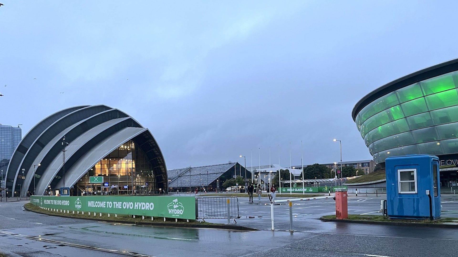 The Hydro Ovo at the SEC.