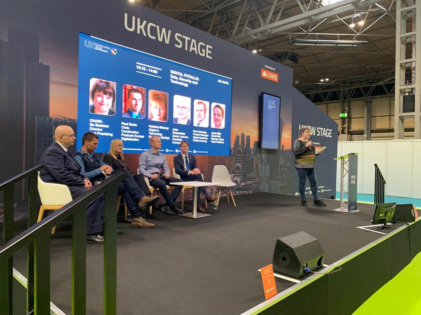 UKCW discussion stage. 