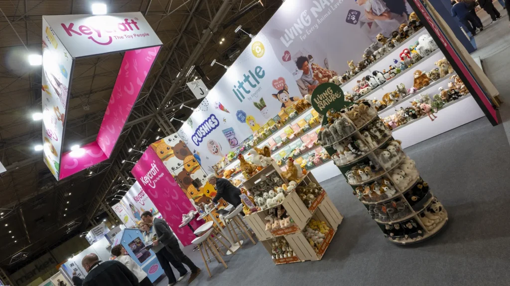 NEC hosts Spring Fair, where Booth Exhibits™ built this booth for Keycraft in 2026.